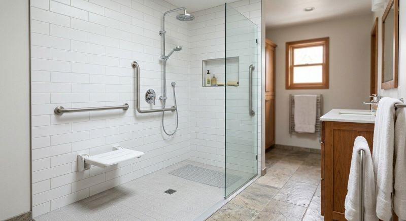 Accessible Shower Construction in Lancaster, PA