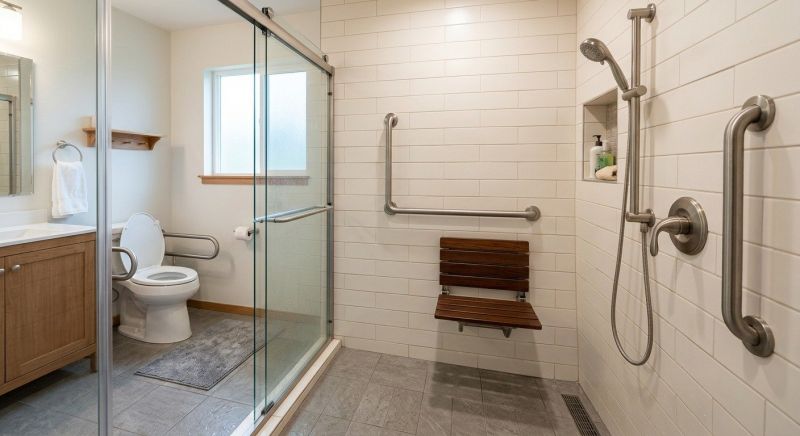Disability Shower Installation in Framingham, MA
