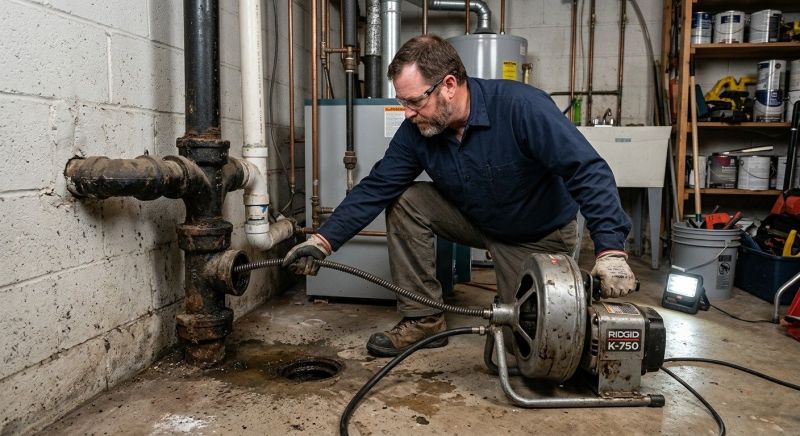 Drainage Pipe Unclogging in Denver, CO