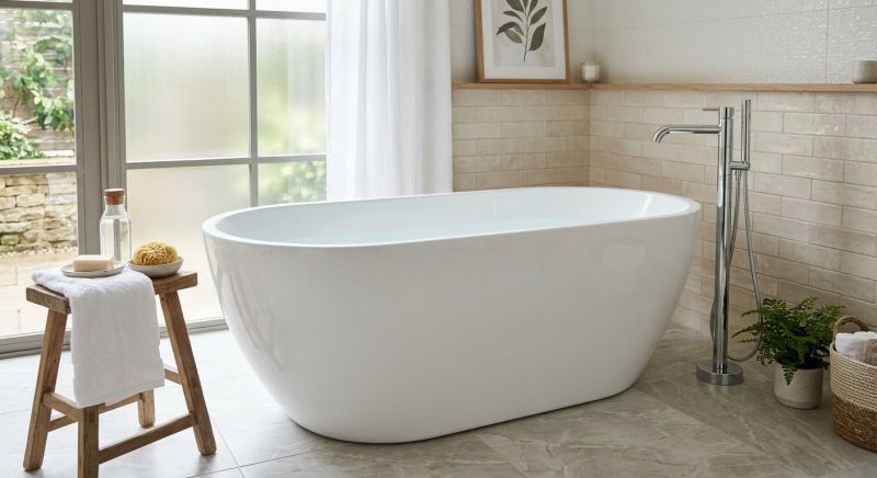 Freestanding Tub Installation in West Chester, PA