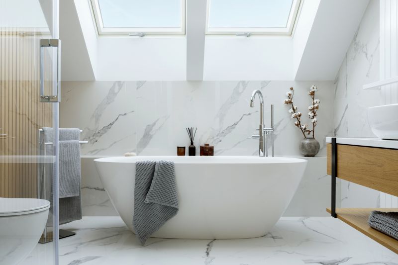 Large Bathtub Installation in Portland, ME