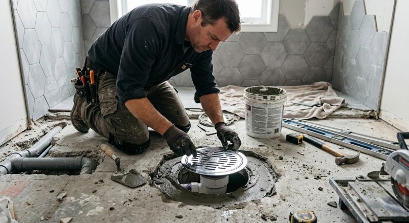Shower Drain Installation in Charlotte, NC